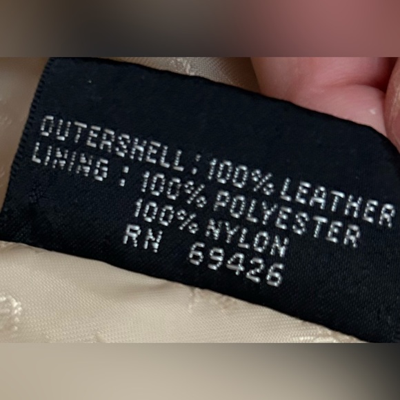 Wilson’s Maxima 4 Button Leather Coat - Picture 3 of 5